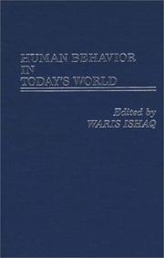 Cover of: Human behavior in today