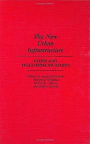 Cover of: The New urban infrastructure by edited by Jurgen Schmandt ... [et al].