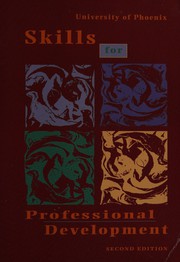 Cover of: Skills for Professional Development (University of Phoenix)
