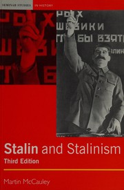 Cover of: STALIN AND STALINISM. by MARTIN MCCAULEY