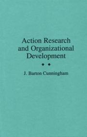 Cover of: Action research and organizational development