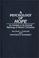 Cover of: A psychology of hope