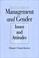 Cover of: Management and Gender