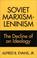 Cover of: Soviet Marxism-Leninism