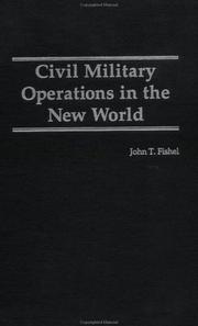 Cover of: Civil military operations in the New World