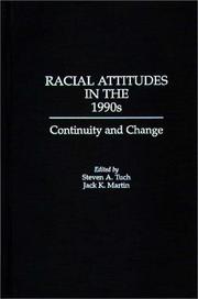 Cover of: Racial Attitudes in the 1990s by 
