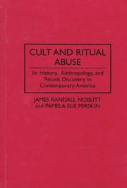 Cover of: Cult and ritual abuse