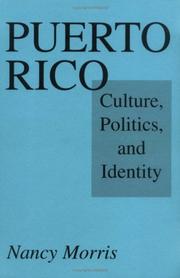Cover of: Puerto Rico: culture, politics, and identity