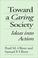 Cover of: Toward a caring society