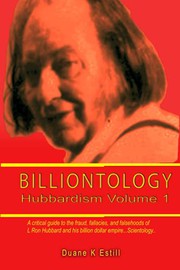Cover of: Billiontology Hubbardism Volume 1 by 
