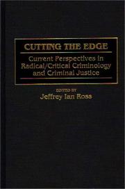 Cover of: Cutting the Edge | Jeffrey Ian Ross