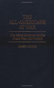 Cover of: The All-Americans at war by James J. Cooke