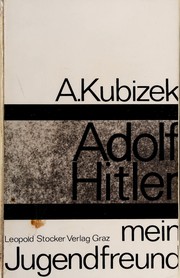 Cover of: Adolf Hitler by August Kubizek