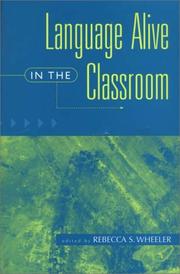 Cover of: Language alive in the classroom