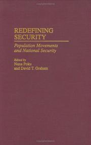 Cover of: Redefining Security: Population Movements and National Security