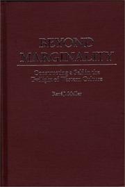 Cover of: Beyond marginality: constructing a self in the twilight of Western culture