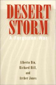 Cover of: Desert Storm: a forgotten war