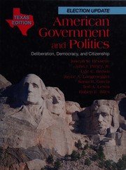 Cover of: American government and politics by Joseph M. Bessette