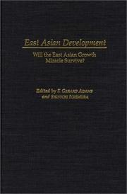Cover of: East Asian development | 