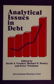 Cover of: Analytical issues in debt