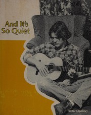 Cover of: And Its So Quiet: Porter-Janitor (Pacemaker Vocational Readers)