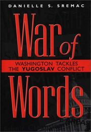 Cover of: War of words by Danielle S. Sremac