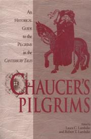 Cover of: Chaucer's Pilgrims by Laura C. Lambdin, Robert T. Lambdin