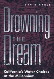 Cover of: Drowning the Dream: California's Water Choices at the Millennium