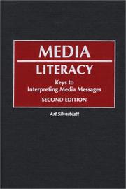 Cover of: Media literacy by Art Silverblatt