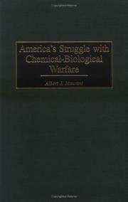 Cover of: America's Struggle with Chemical-Biological Warfare