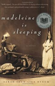 Cover of: Madeleine Is Sleeping (Harvest Book)