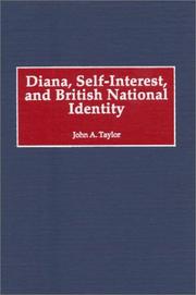 Cover of: Diana, self-interest, and British national identity