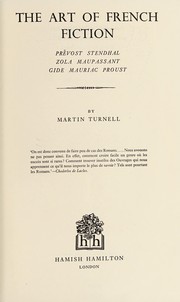 Cover of: The art of French fiction by Martin Turnell