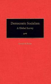 Cover of: Democratic Socialism: A Global Survey