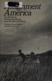 Cover of: Assignment America: a collection of outstanding writing from the New York times