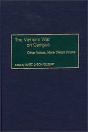 Cover of: The Vietnam War on Campus: Other Voices, More Distant Drums