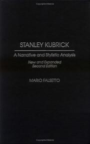 Cover of: Stanley Kubrick by Mario Falsetto