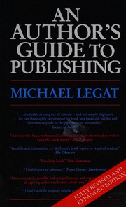 Cover of: An author's guide to publishing by Michael Legat