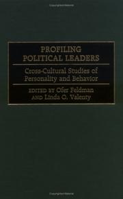 Cover of: Profiling Political Leaders: Cross-Cultural Studies of Personality and Behavior