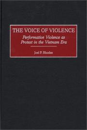Cover of: The voice of violence by Joel P. Rhodes