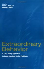 Cover of: Extraordinary Behavior by 