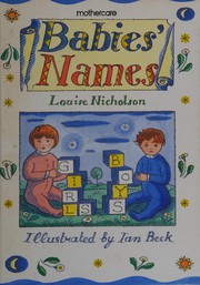 Cover of: Babies' Names