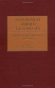 Cover of: Nazi Refugee Turned Gestapo Spy by James J. Barnes, Patience P. Barnes