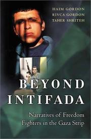 Cover of: Beyond Intifada by Haim Gordon, Rivca Gordon, Taher Shriteh
