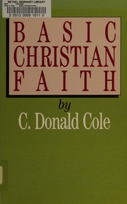 Cover of: Basic Christian faith