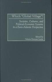 Cover of: Which "Global Village?": Societies, Cultures, and Political-Economic Systems in a Euro-Atlantic Perspective