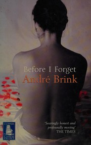Cover of: Before I forget.