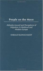 Cover of: People on the Move | Harald Kleinschmidt