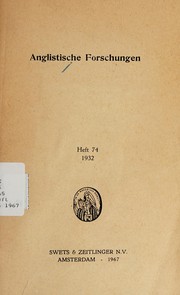 Cover of: Beowulfstudien