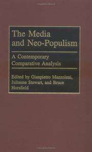 Cover of: The Media and Neo-Populism by 